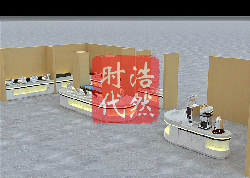就带你餐厅移动折叠布菲台 大理石取餐台 食堂打菜台