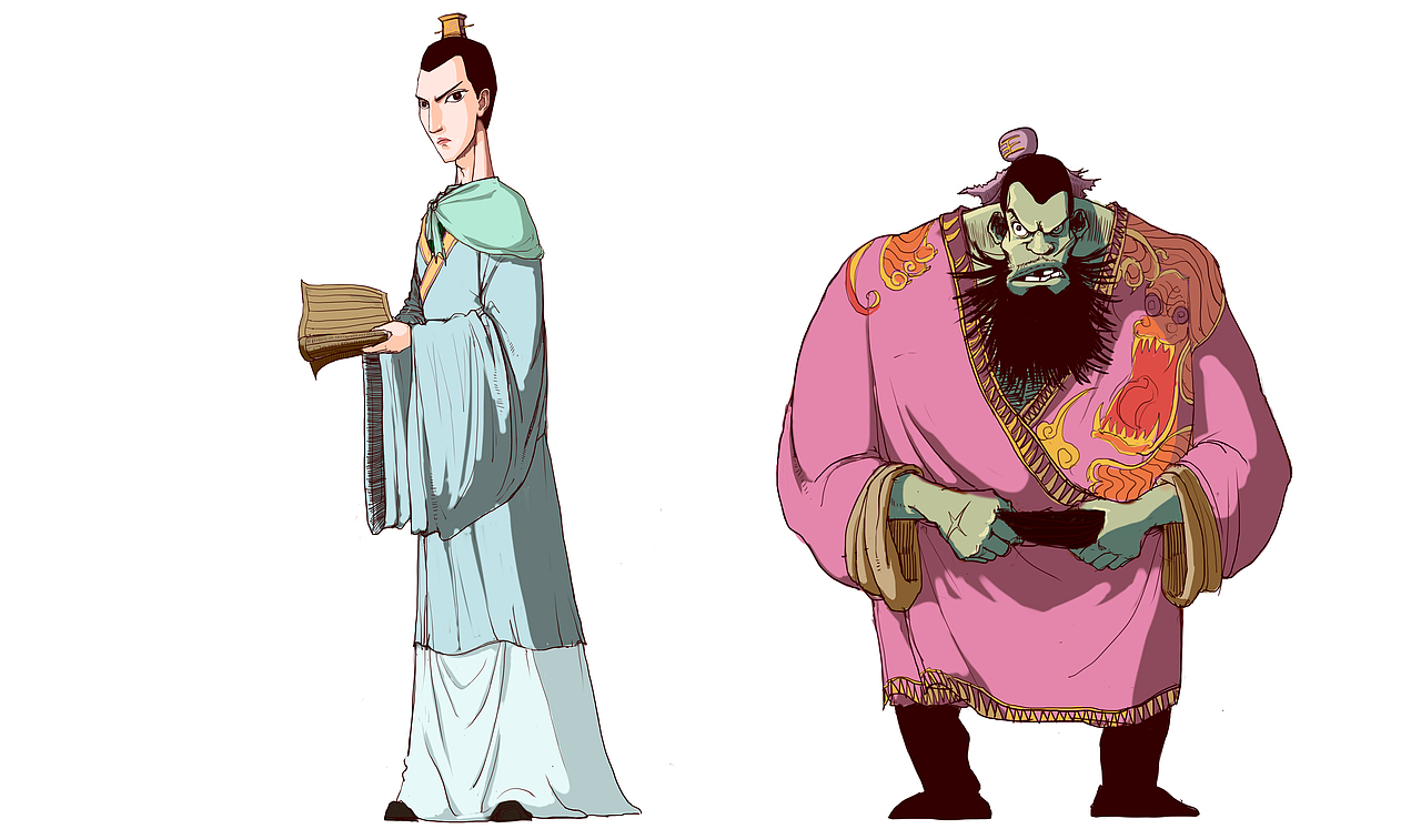 潘安审猪人设（图ZMTE4NDgwMTY=） - 单幅漫画 - 站酷设计师Edwarde_Liu原创素材 - 站酷ZCOOL