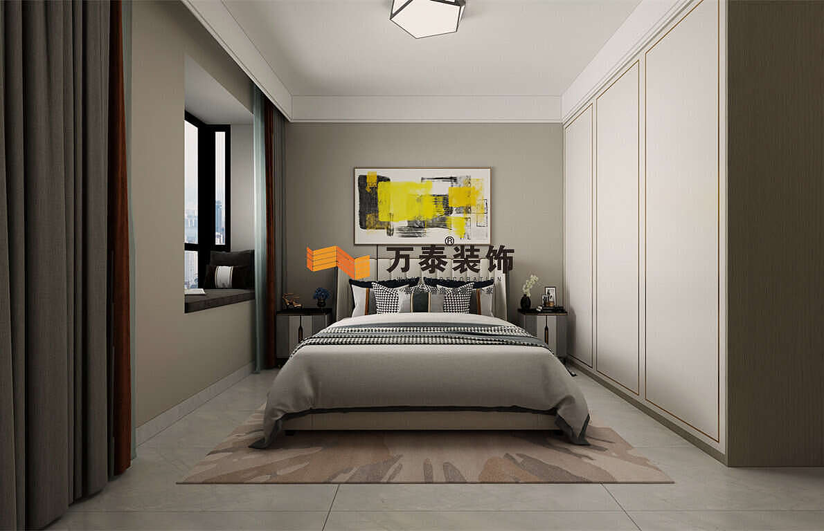 济南绿地国际城北欧风格装修案例 济南万泰装饰（图ZMjQ5NjIxOTAw） - 家装设计 - 站酷设计师万泰装饰家装原创素材 - 站酷ZCOOL