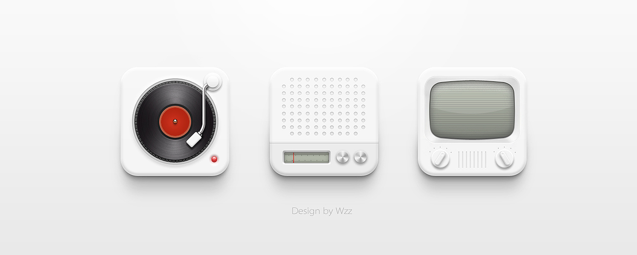 音乐 收音机 电视icon