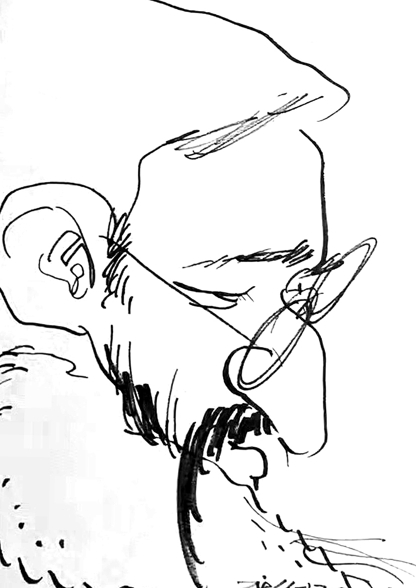 有个大师说我帅,就是爱画我