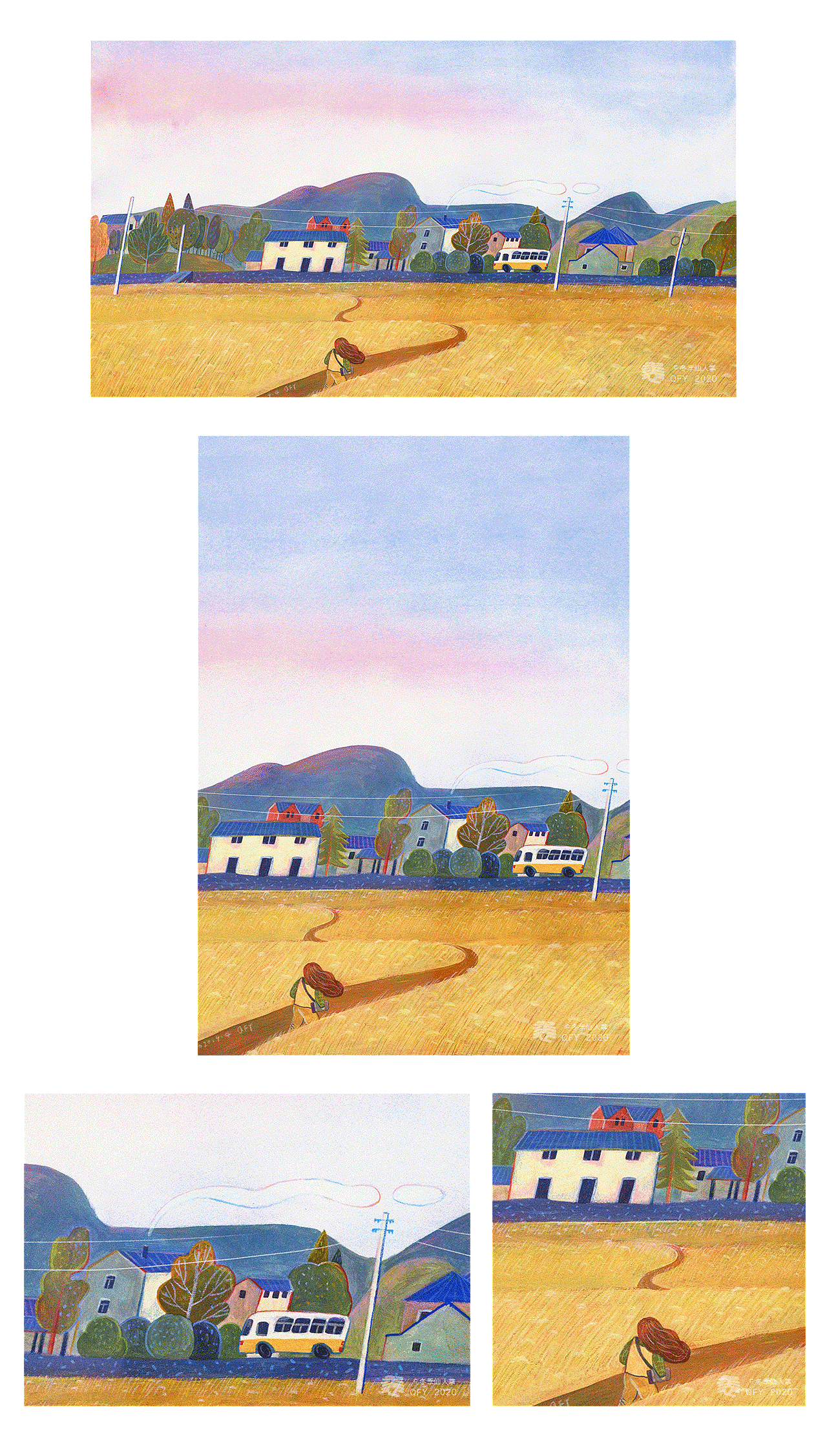 夏日已远去，秋意正渐浓（图ZMjIzOTkzMjYw） - 创作习作 - 站酷设计师冬季仙人掌原创素材 - 站酷ZCOOL