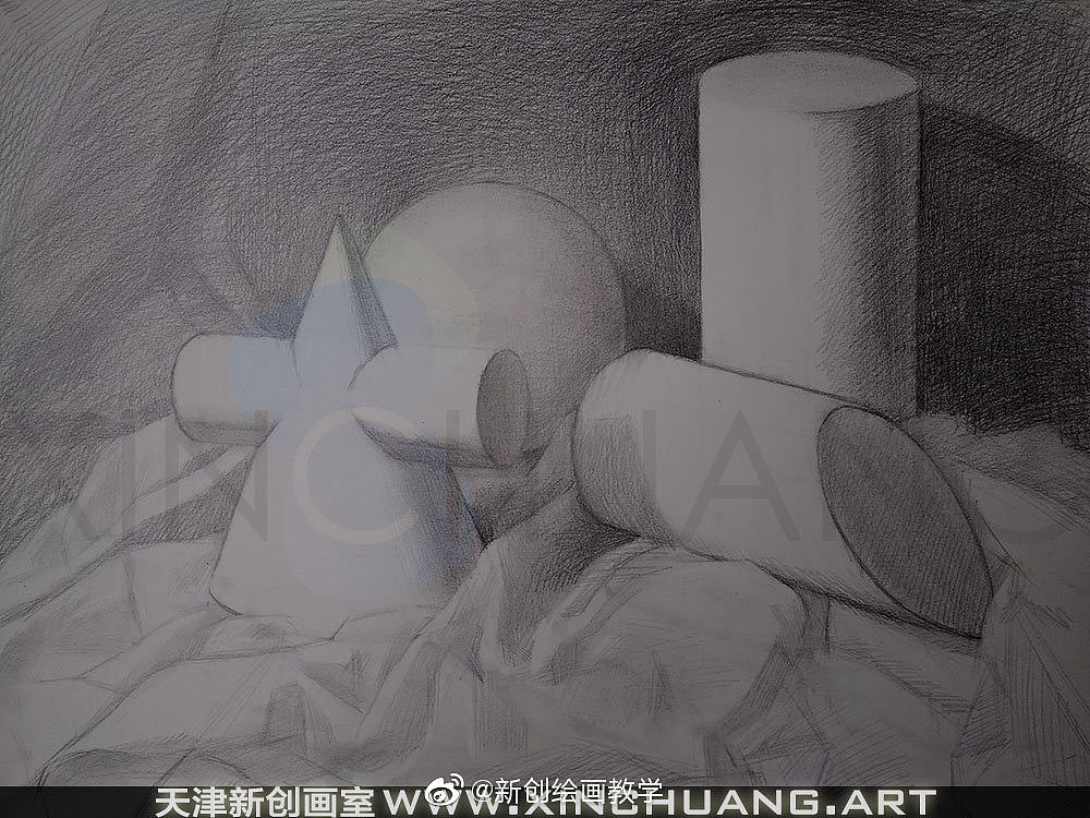 天津新创画室素描