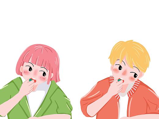 情侣头像三张