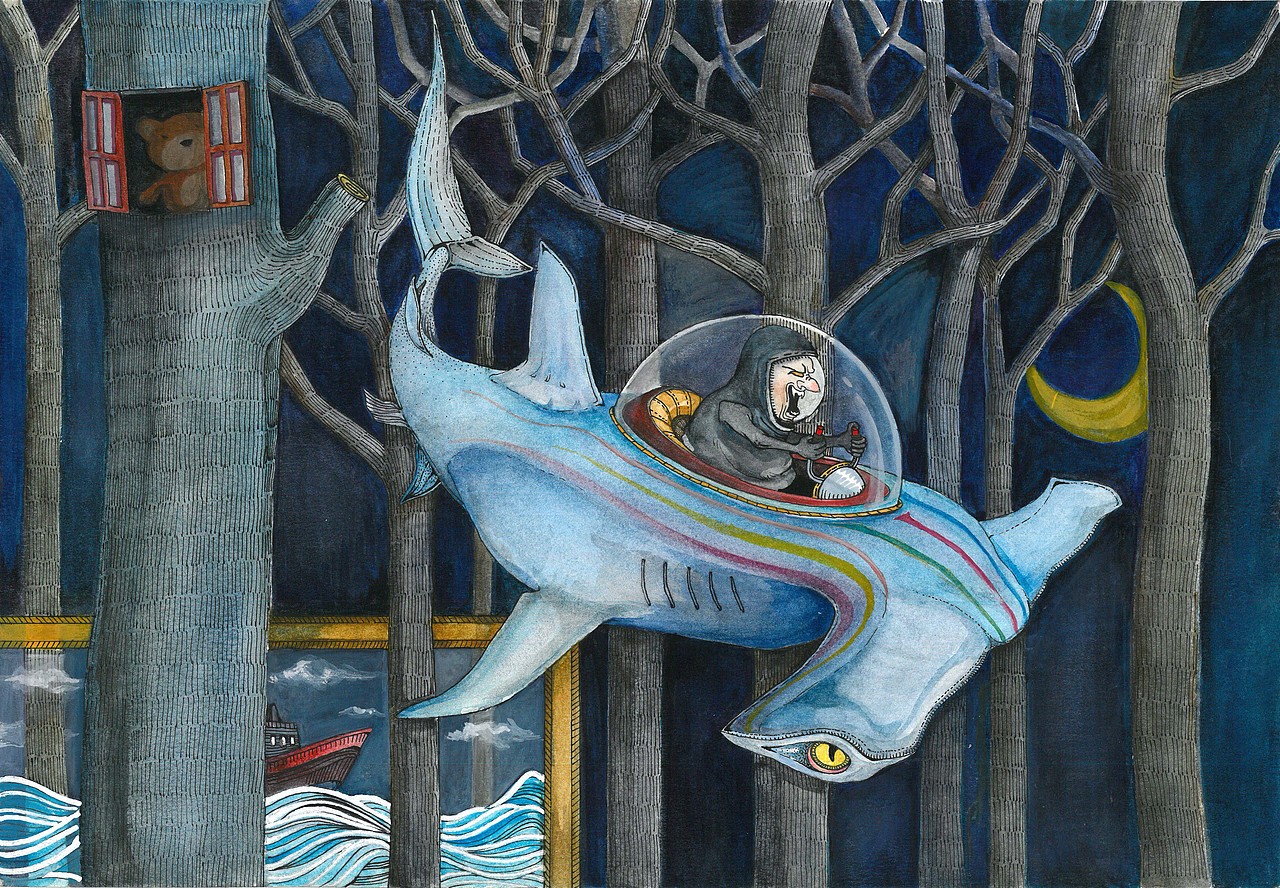 2016毕业设计#骑鱼去旅行系列