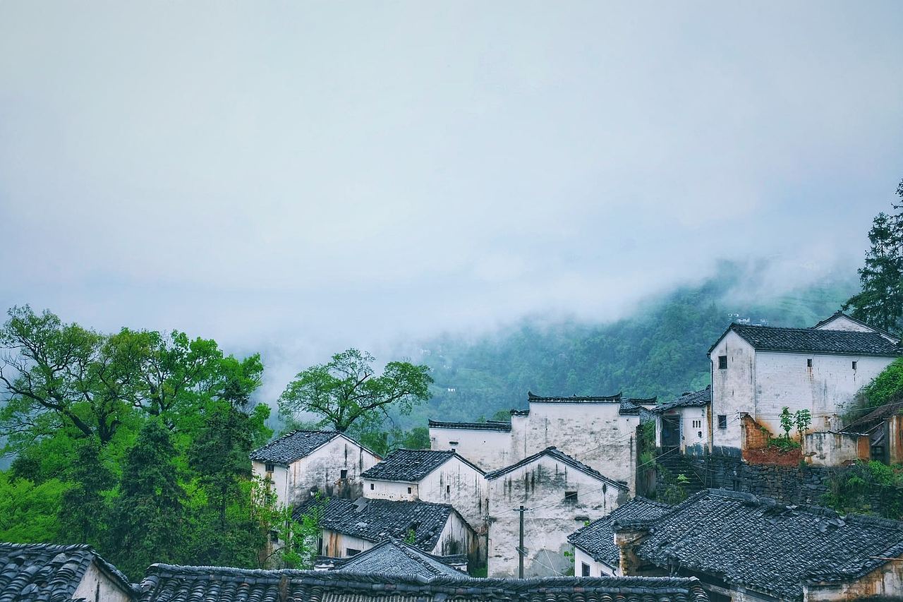 【徒步新安江】边走边看山看水看野间那一抹白墙黛瓦