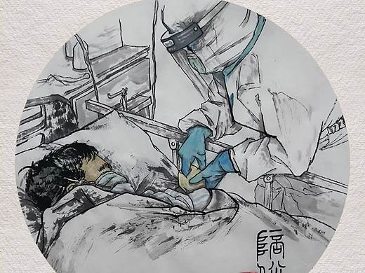 《陪伴》（个人主页-ZNDI4NTg2NDg=） - 绘画 - 站酷设计师风淅淅原创素材 - 站酷ZCOOL