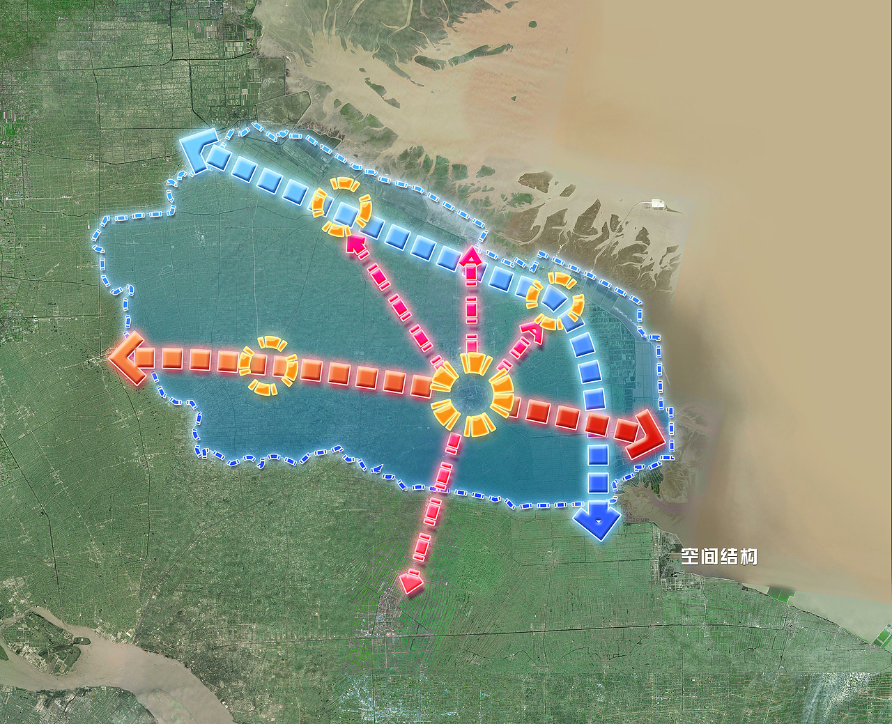 城市规划图展示设计