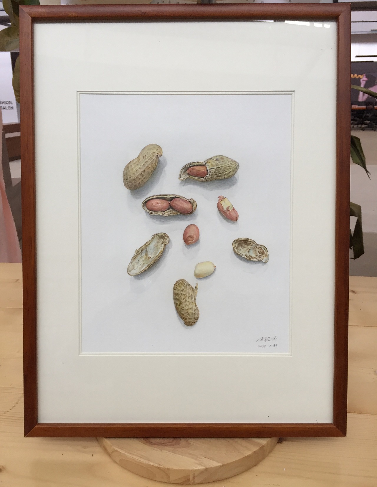 纸本彩铅作品--《花生》 - 原创作品 - 站酷(zcool)