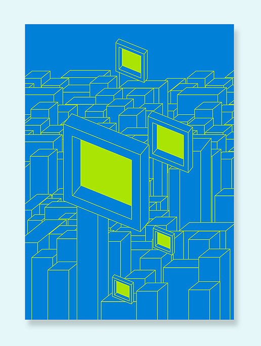 关于“房子”插画