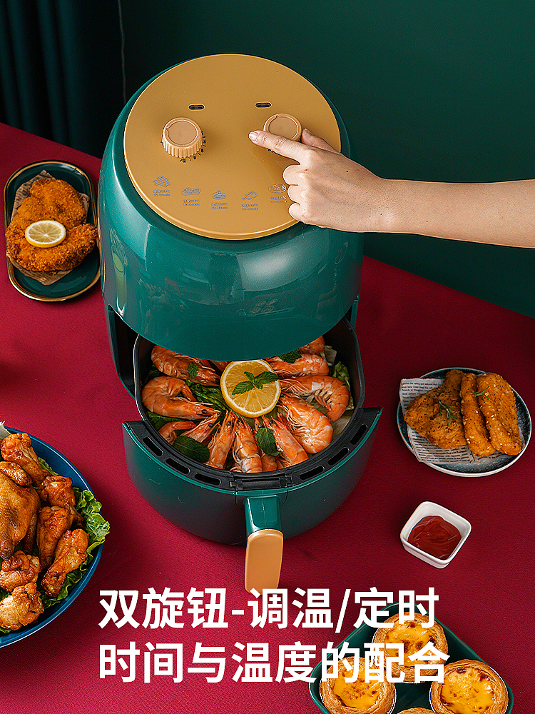 何大厨空气炸锅,产品拍摄,美食拍摄,原创设计