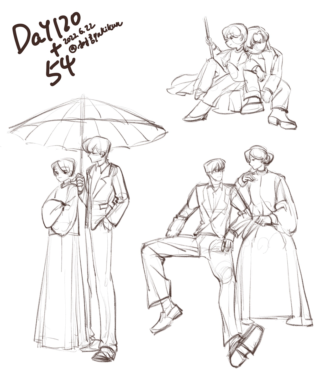 #速写60天挑战赛# day54@速写班长 