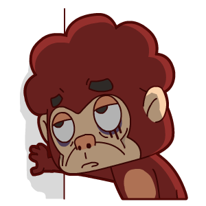 疲倦猴表情——翔通动漫|动漫|网络表情|翔通动漫6030 - 原创作品 - 