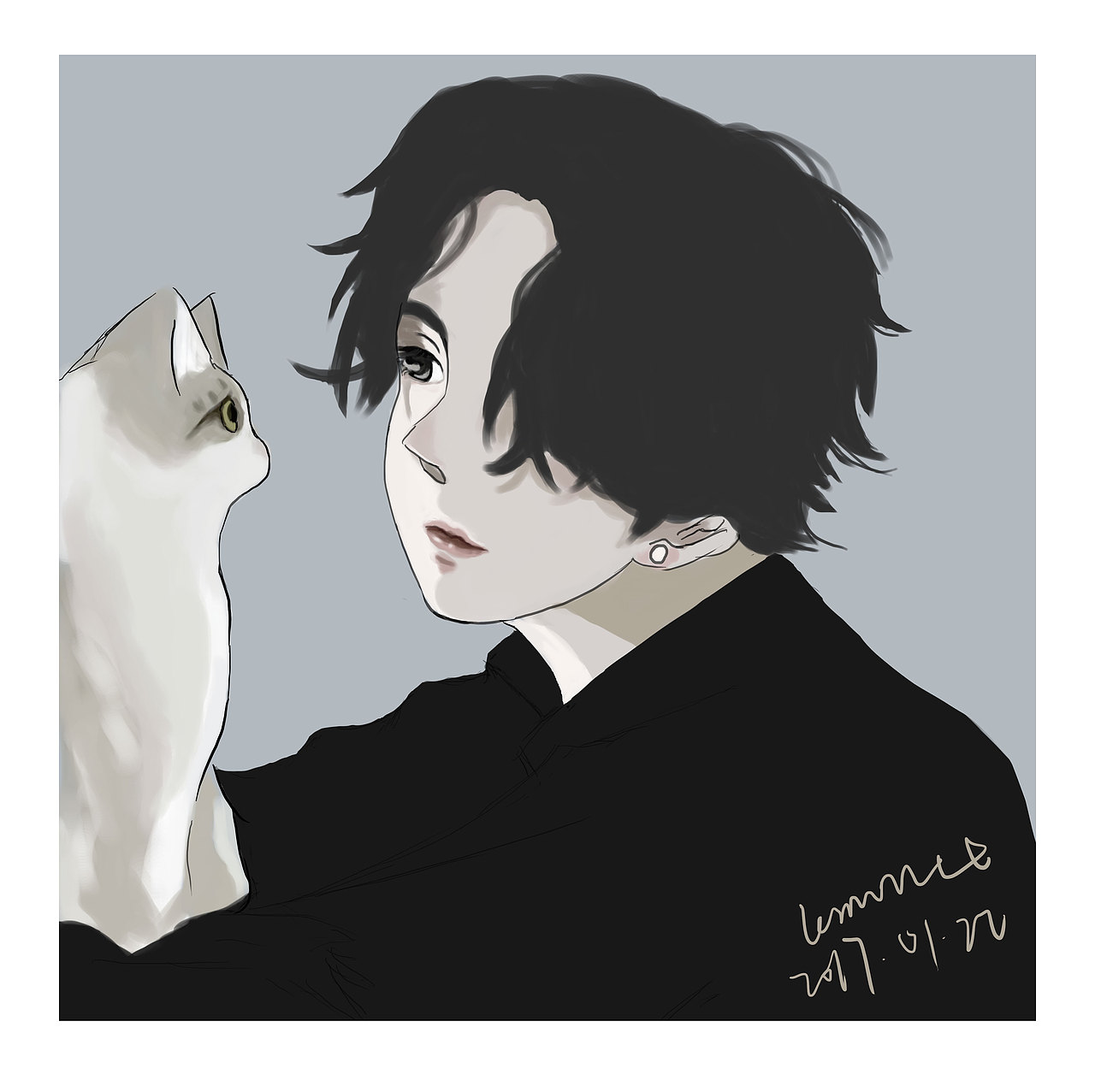 手绘-临摹（图ZNzMxNjM2ODA=） - 创作习作 - 站酷设计师柠檬猫啃鱼原创素材 - 站酷ZCOOL