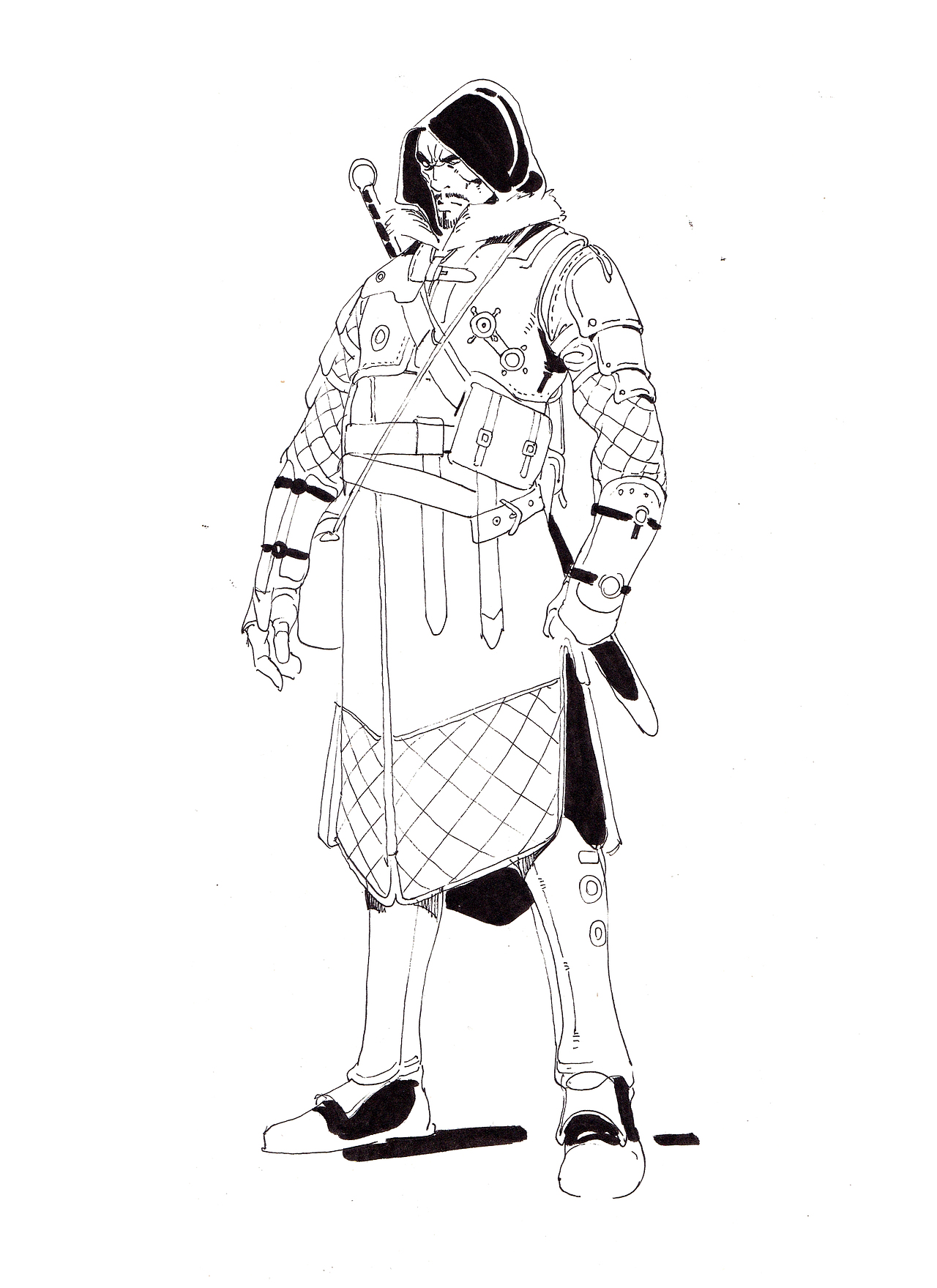 战场服饰练习（图ZMjYwMjQ4NjAw） - 创作习作 - 站酷设计师画画的春哥原创素材 - 站酷ZCOOL