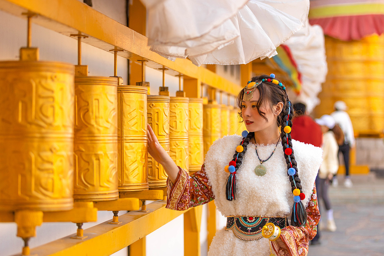 北京"布达拉宫"藏服 i 写真分享 |摄影|人像摄影|lin_bao - 原创作品