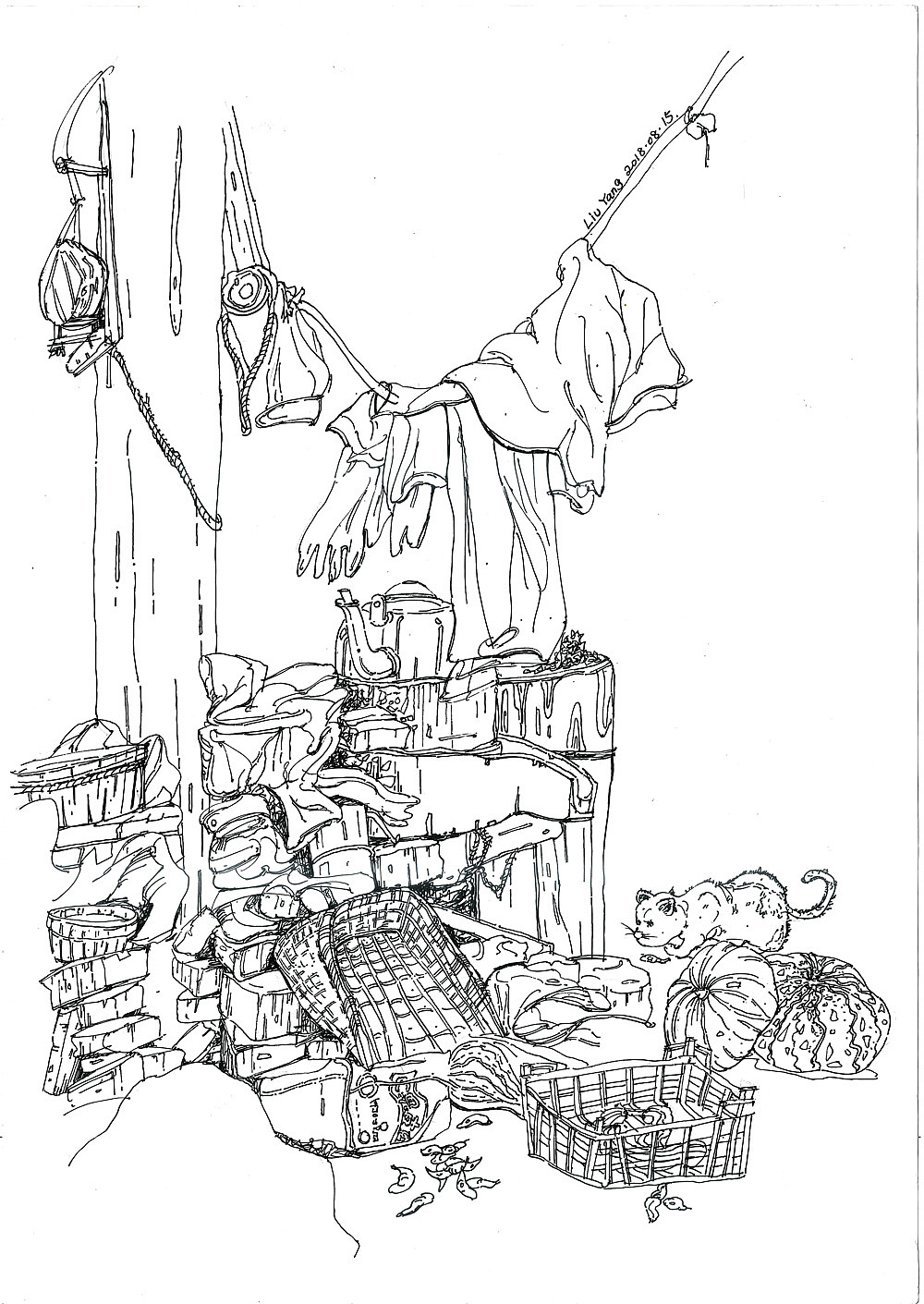 2018浙江“边走边画”文成写生