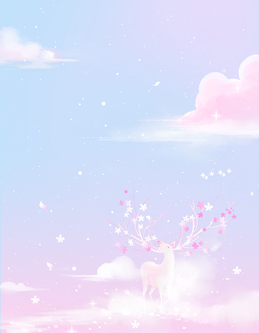 鹿鸣（图ZMjUyNDgxOTIw） - 商业插画 - 站酷设计师点意原创素材 - 站酷ZCOOL