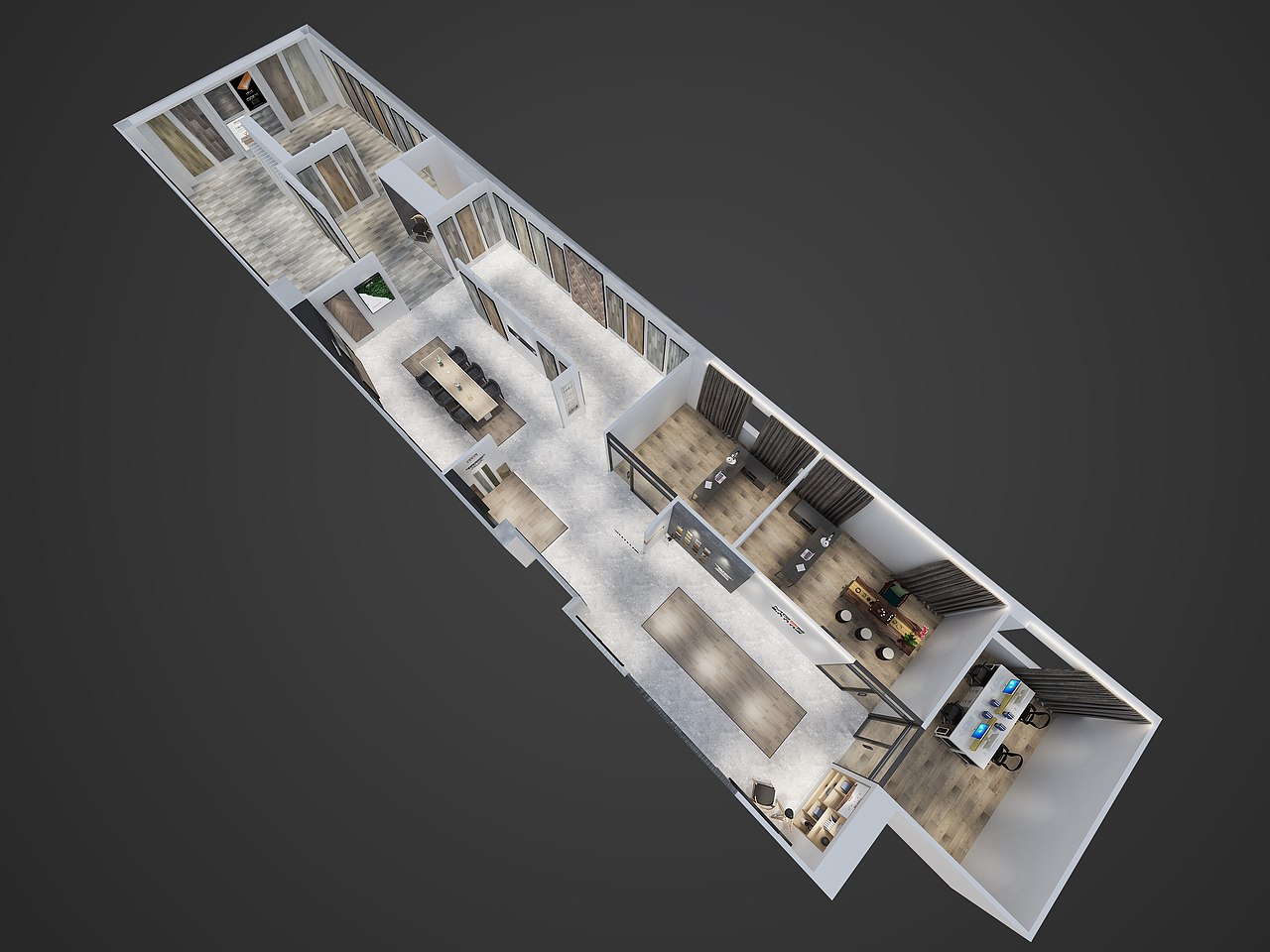 梦阁森地板展厅（图ZMTc4NTA2Nzc2） - 展陈设计 - 站酷设计师闵晨阳原创素材 - 站酷ZCOOL