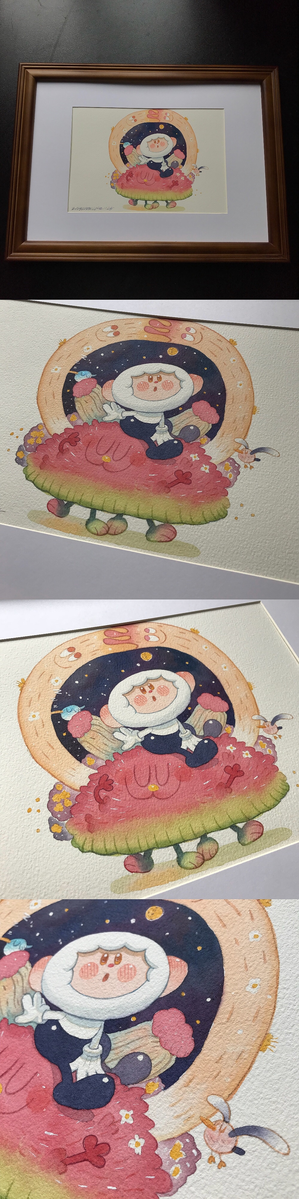 童童与莫尔系列（图ZMTk2MjI4MzA0） - 商业插画 - 站酷设计师陆颗颗ing原创素材 - 站酷ZCOOL