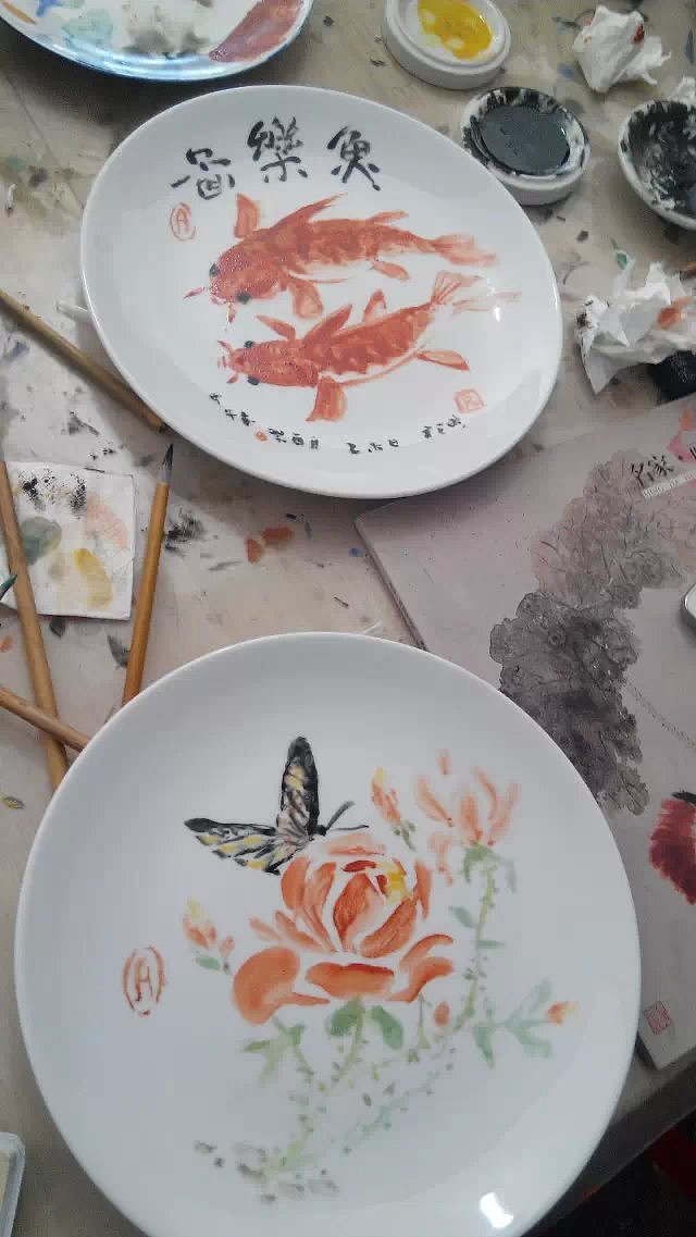 画陶瓷|纯艺术|绘画|伶木慕_原创作品-站酷zcool