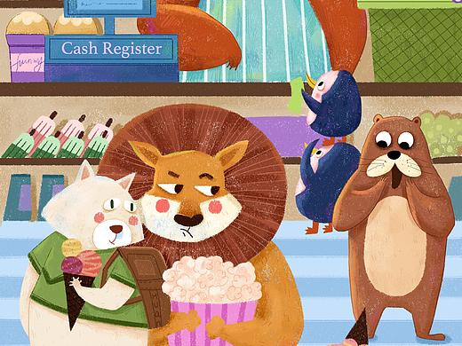 小熊杂货铺（个人主页-ZNDE4MDQ1NjA=） - 创作习作 - 站酷设计师叶木子原创素材 - 站酷ZCOOL