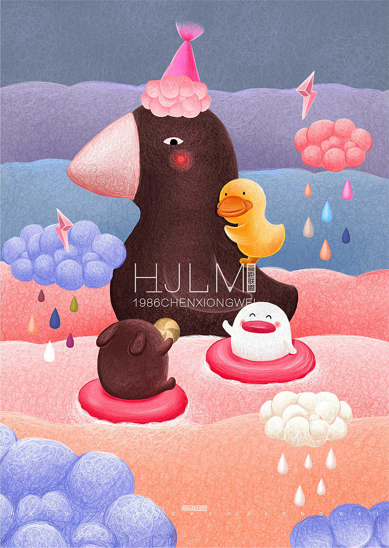 【STOY DUCK】插画合集（图ZMjc2ODEzNTg4） - 儿童插画 - 站酷设计师画距联盟HJLM原创素材 - 站酷ZCOOL