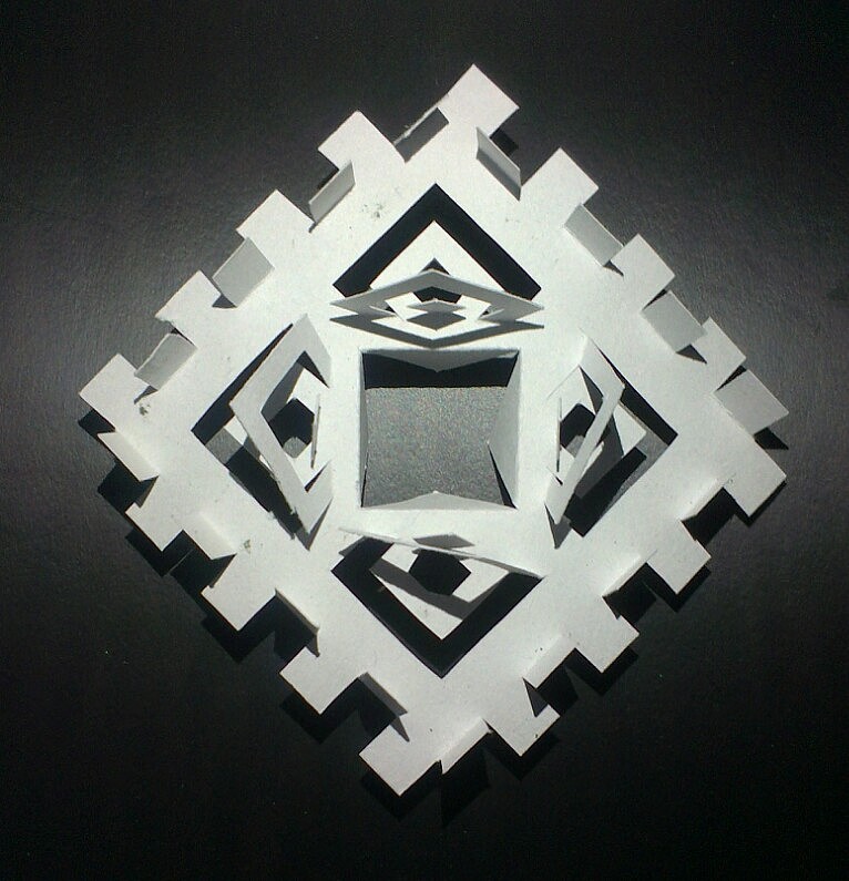 立体构成--剪纸