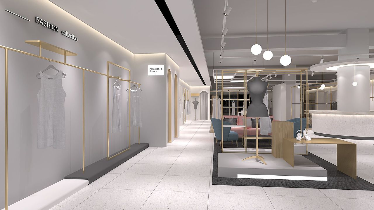 壹诺装饰设计—新作     香芬物语名店女装形象