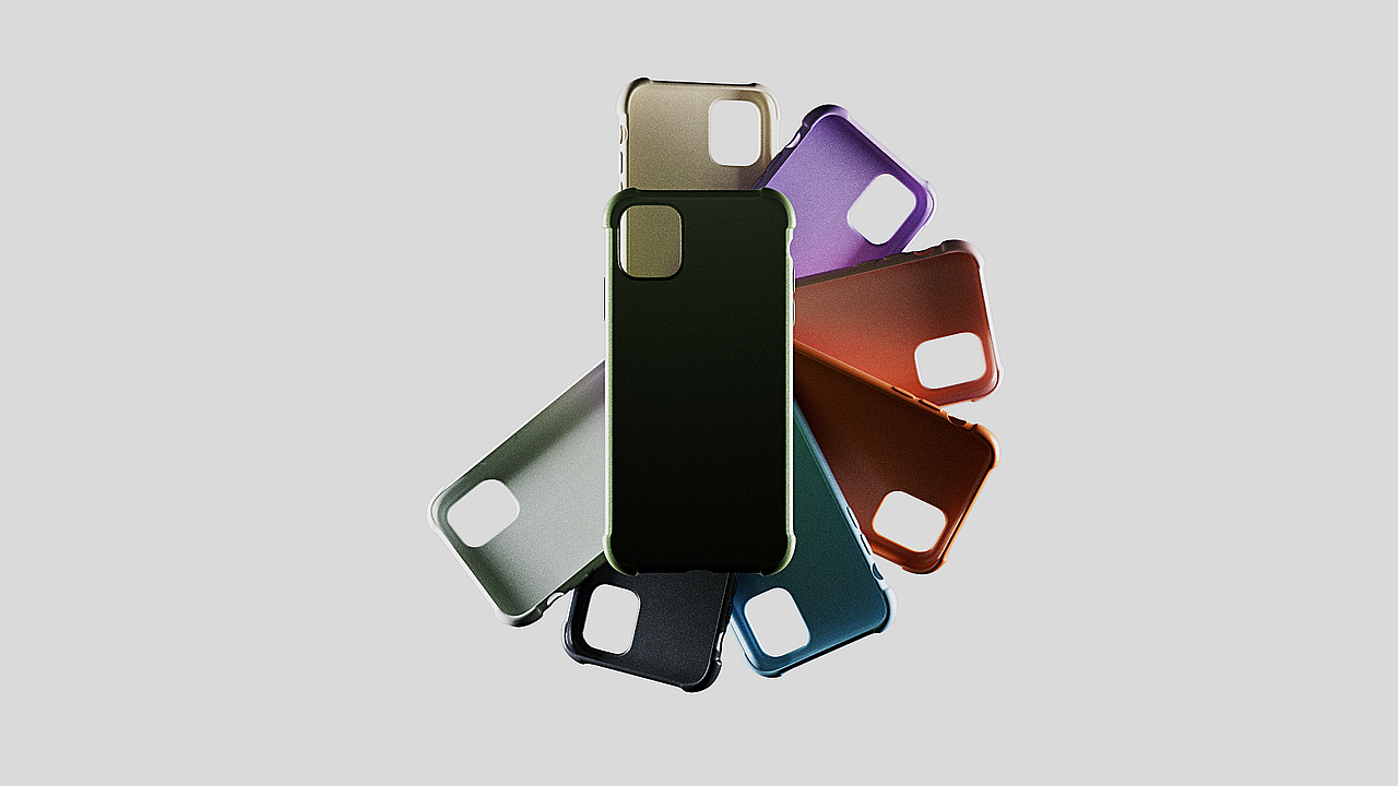 手机壳练习作品-产品渲染