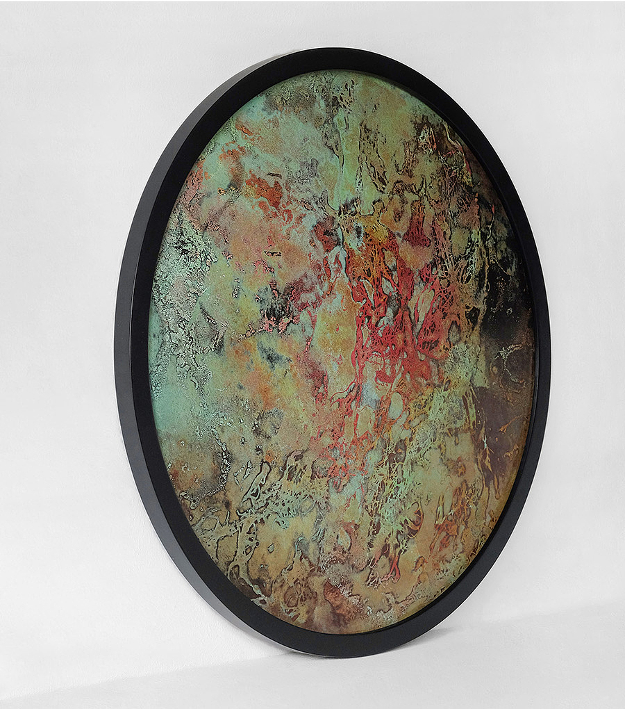 五玄土 || 铜画 《玄》