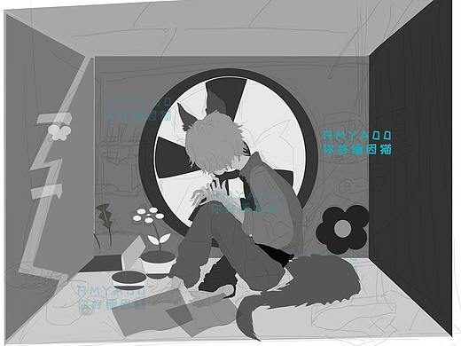 【畫師繁星計(jì)劃】活動-WEEK3你好緬因貓day4色塊2（個(gè)人主頁-ZNjE1MDA2OTY=） - 創(chuàng)作習(xí)作 - 站酷設(shè)計(jì)師ramya00原創(chuàng)素材 - 站酷ZCOOL