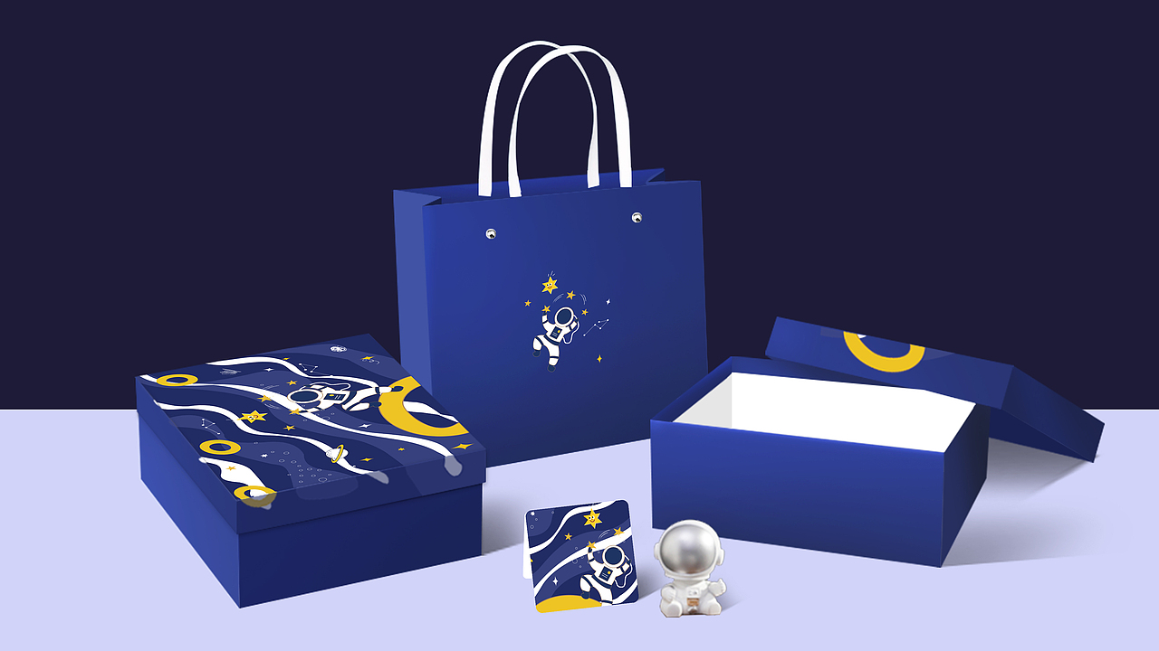 《漫游太空》(已商用)|平面|包装|南方有只鹅_原创作品-站酷zcool