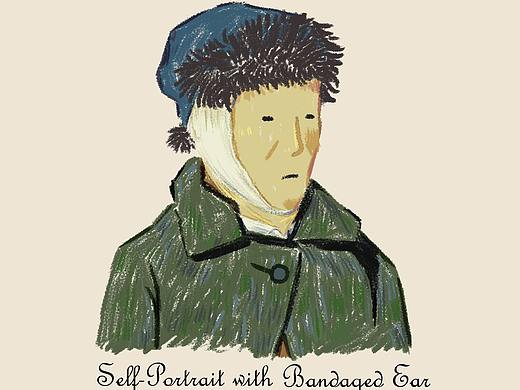 名画转插画系列