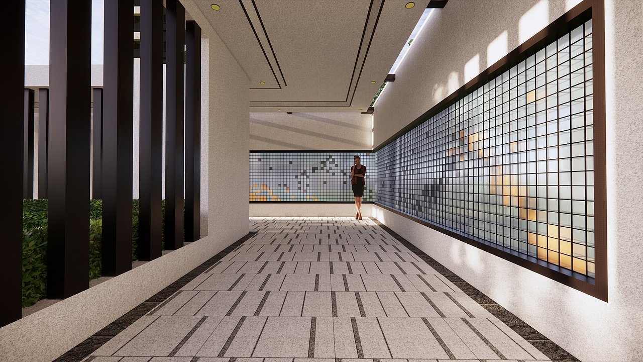 Enscape《住宅廊架》