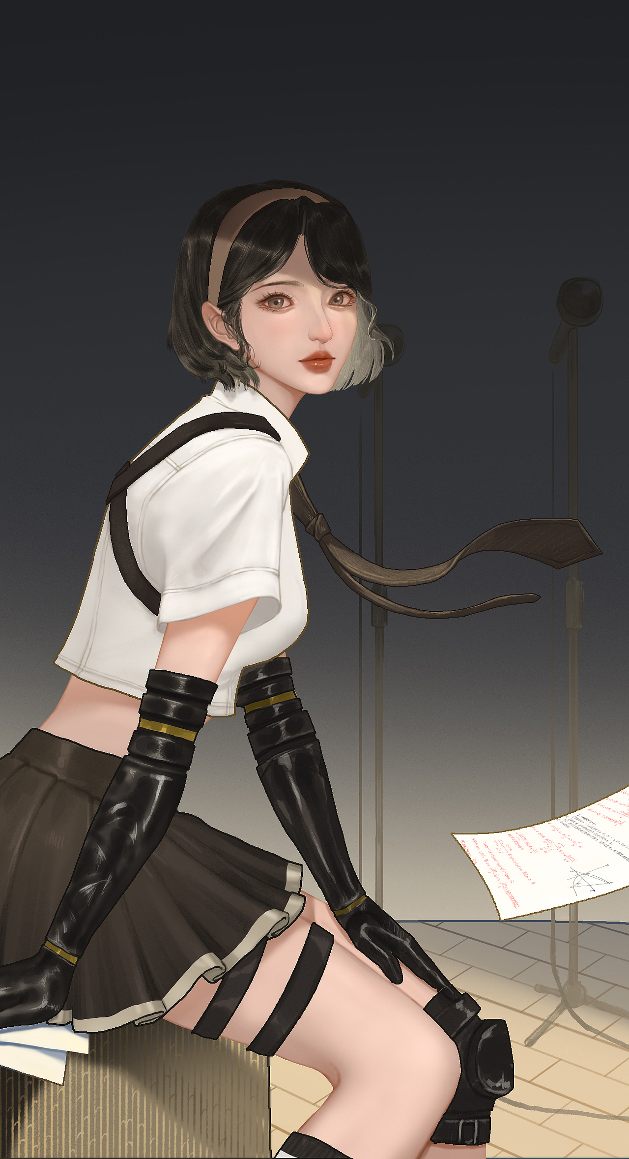 CF同人—零（图ZMjczNTEwMDQw） - 游戏原画 - 站酷设计师桑榆RIng原创素材 - 站酷ZCOOL