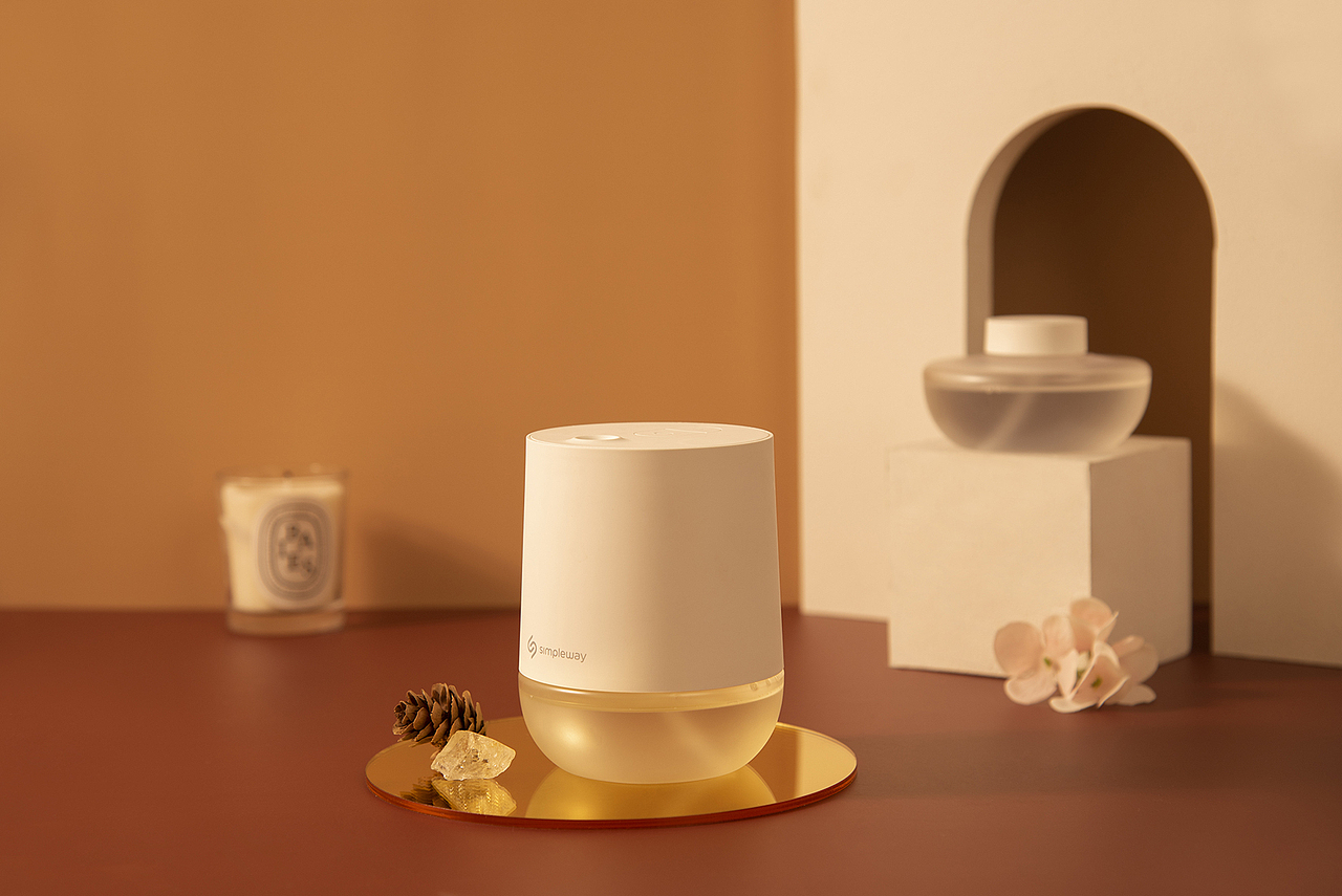 汉仑设计Hoowdesign×小卫Simpleway自动香氛机（图ZMjQ1MjI1OTY0） - 生活用品 - 站酷设计师汉仑设计原创素材 - 站酷ZCOOL