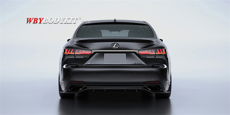 21款雷克萨斯LS改装ARTISAN包围前后唇AR小包围