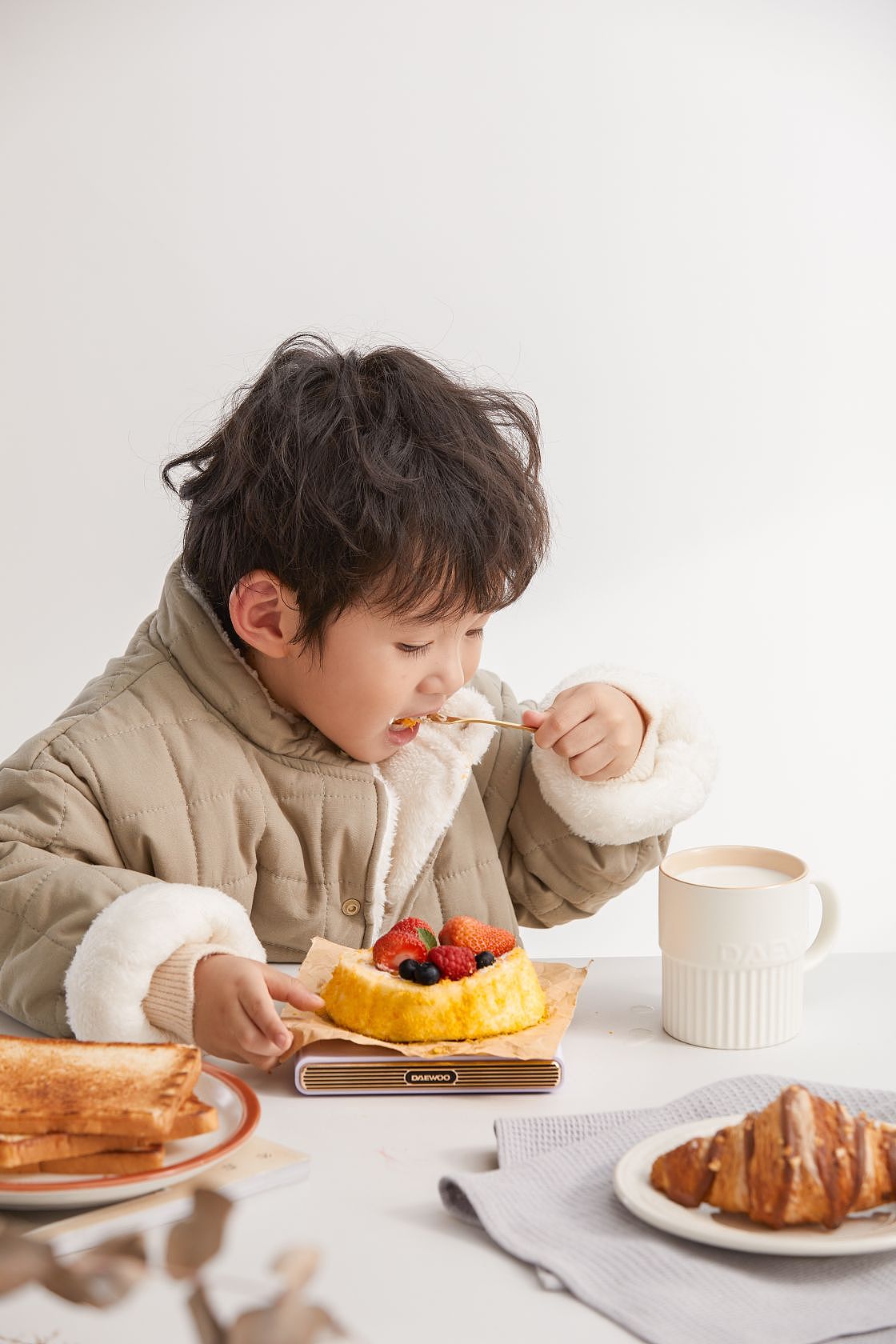 大宇暖杯垫拍摄