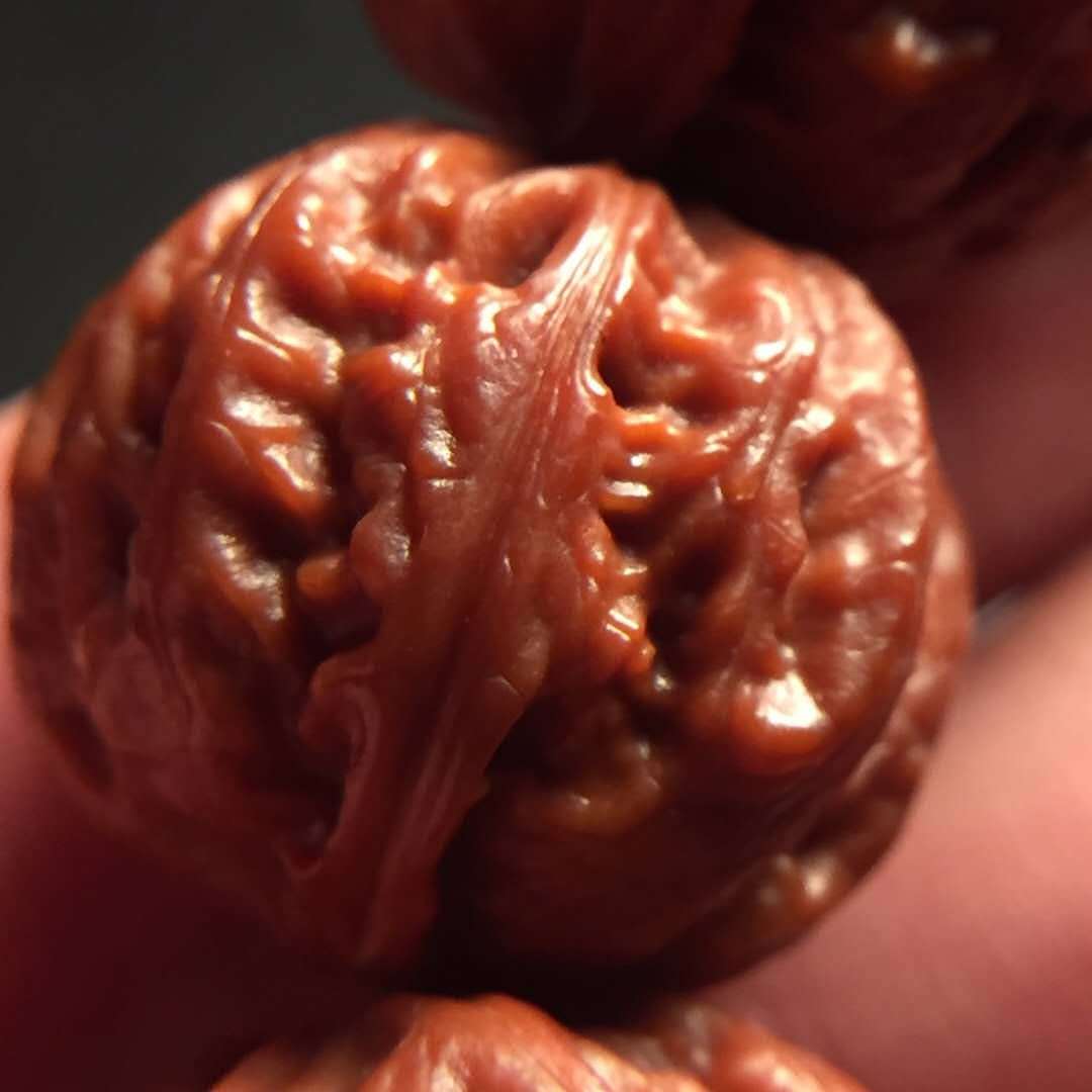 极品野生八棱小核桃手串--龙掌柜文玩