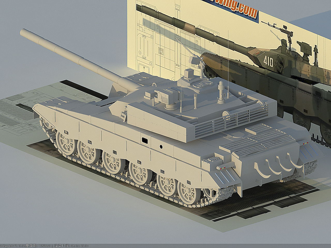 坦克系列|三维|机械/交通|Yuxuan000 - 原创作品 - 站酷 (ZCOOL)