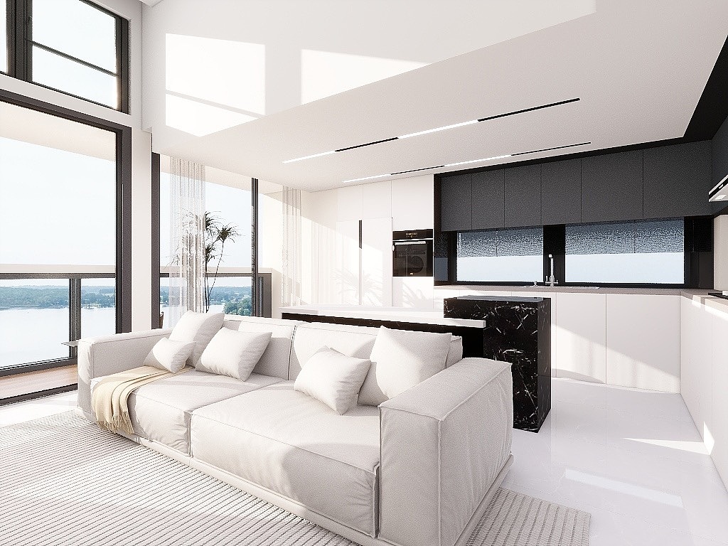 简单纯白loft