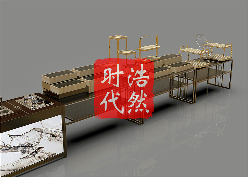 餐厅取餐台电路图施工图 早餐台