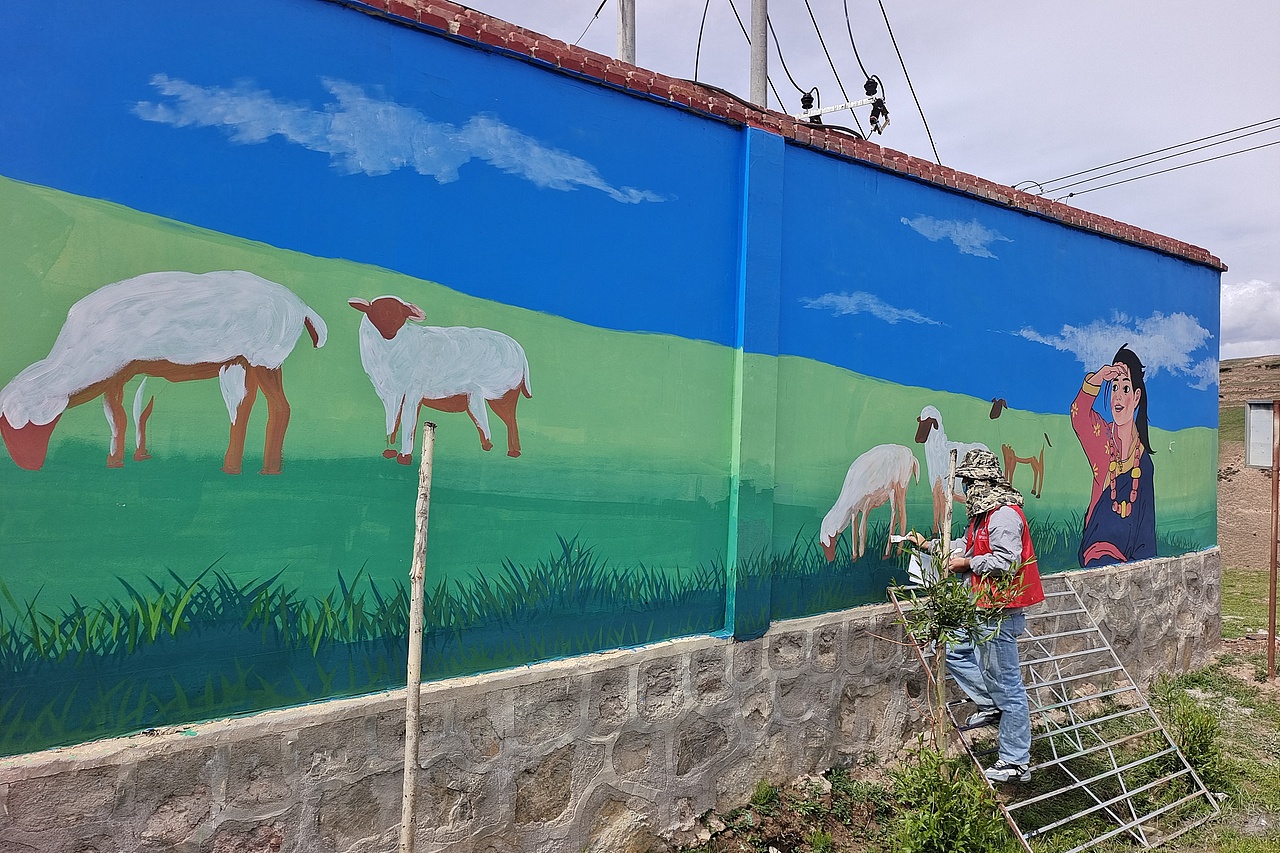 梦想彩绘|青海全都苏泊尔小学公益彩绘之旅