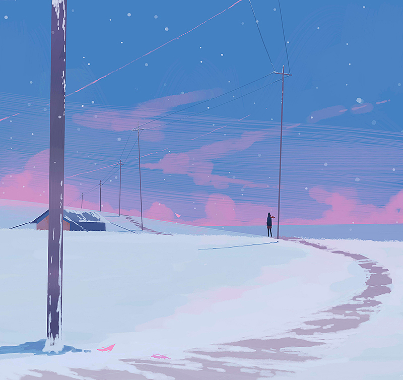 故事插画——走过时间 遇见你(图ZMTIyMDI1OTEy) - 创作习作 - 站酷设计师MORNCOLOUR原创素材 - 站酷ZCOOL