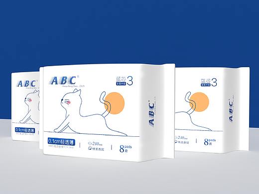 【YOPAI岳派设计】| 日化快消-《ABC》卫生巾包装设计