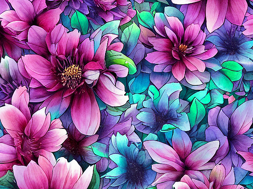 #AI創(chuàng)作實(shí)驗(yàn)室#花（個(gè)人主頁-ZNjI1NzcyNDg=） - AI作品 - 站酷設(shè)計(jì)師Z113077929原創(chuàng)素材 - 站酷ZCOOL