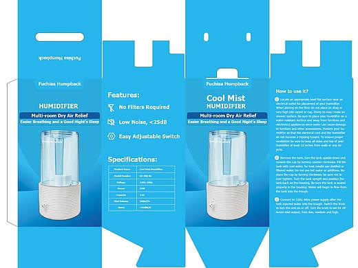 加湿器彩盒包装设计（个人主页-ZMzkyMDM2Mjg=） - 包装 - 站酷设计师colinliu90原创素材 - 站酷ZCOOL