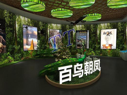 生物多样性展厅3D效果图