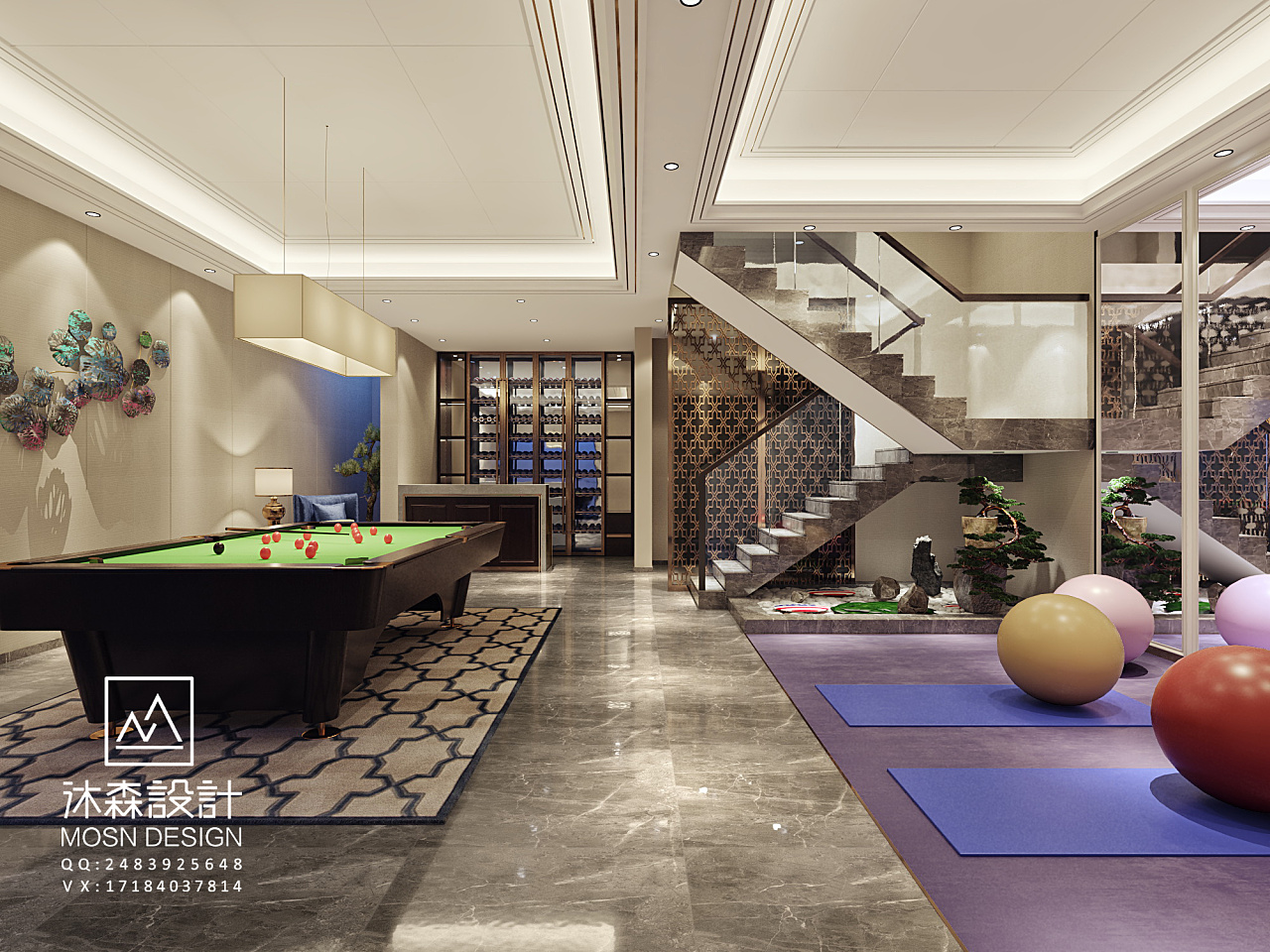 沐森设计效果表现家装